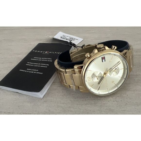 Tommy Hilfiger 1710415 Gold Men's Watch Daniel - Picture 7 of 16